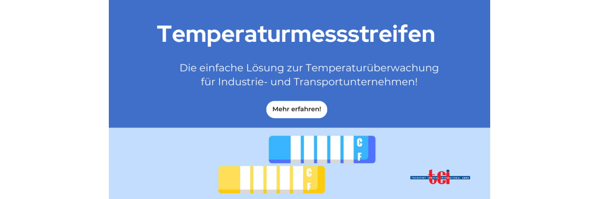 Temperaturmessstreifen für Transport und Industrie: Die unsichtbaren Helden der Temperaturüberwachung - 