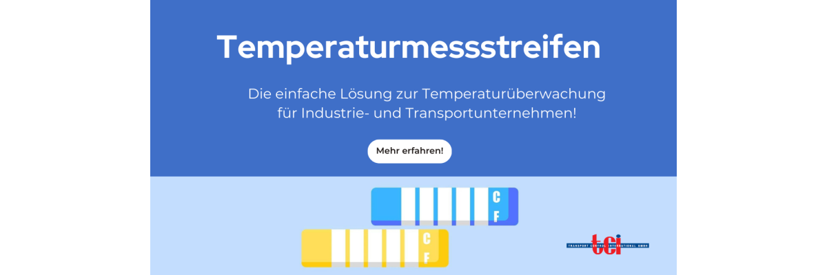 Temperaturmessstreifen für Transport und Industrie: Die unsichtbaren Helden der Temperaturüberwachung - 