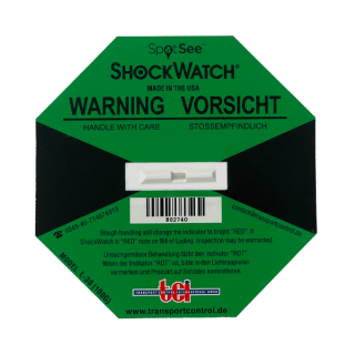 ShockWatch L-30, grün,100 g / 50 ms