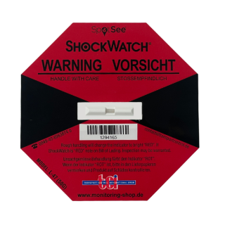 ShockWatch L-47, rot, 50 g / 50 ms