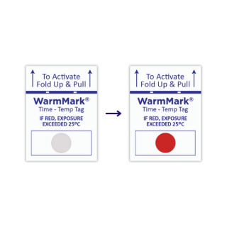 WarmMark® "Mini" Aufsteigender Zeit-Temperatur-Indikator