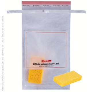 HiEnviro-Sponge™ Hydratisiert mit 10ml gepuffertem Peptonwasser, steril
