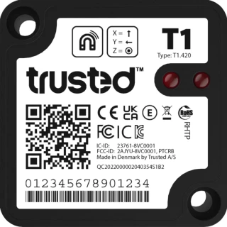 trusted® T1 RHTP IoT-Tracker – Kompakter LTE-Datenlogger für Ortung & Monitoring