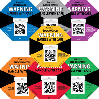 ShockWatch®Label QR: indicatore di urti per il monitoraggio durante il trasporto