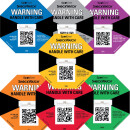 ShockWatch®Label QR Stoßindikator zur...