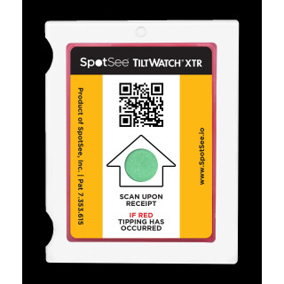 TiltWatch<sup>®</sup> XTR QR – indikátor náklonu na monitorovanie prepravy