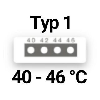 40°C - 46°C