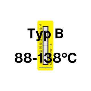88 °C - 138 °C- 10 Felder